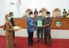 Rapat Paripurna Nota Pengantar Raperda Pertanggungjawaban Pelaksanaan APBD Kabupaten Seluma TA 2020