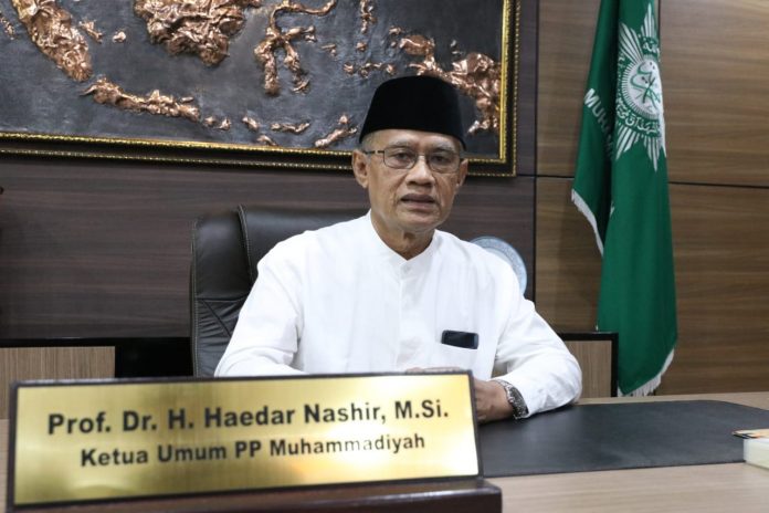 Ketua Umum Pimpinan Pusat (PP) Muhammadiyah, Haedar Nashir (Foto/Muhammadiyah)