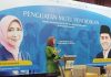 Caption foto: Dewi Coryati membuka kegiatan Penguatan Mutu Pendidikan di Provinsi Bengkulu (Foto/dok: Soprian Ardianto)