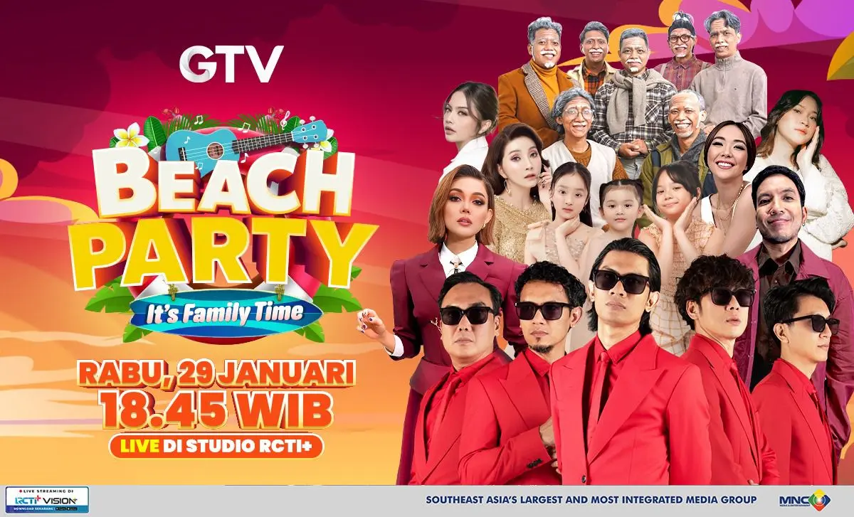 The Changcuters dan Raisa Anggiani Ajak Kamu Happy-Happy di Beach Party
