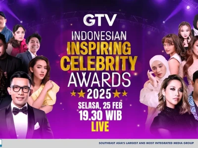 GTV Siap Gelar Indonesian Inspiring Celebrity Awards 2025, Malam Penghargaan Bergengsi Bagi Selebriti Inspiratif