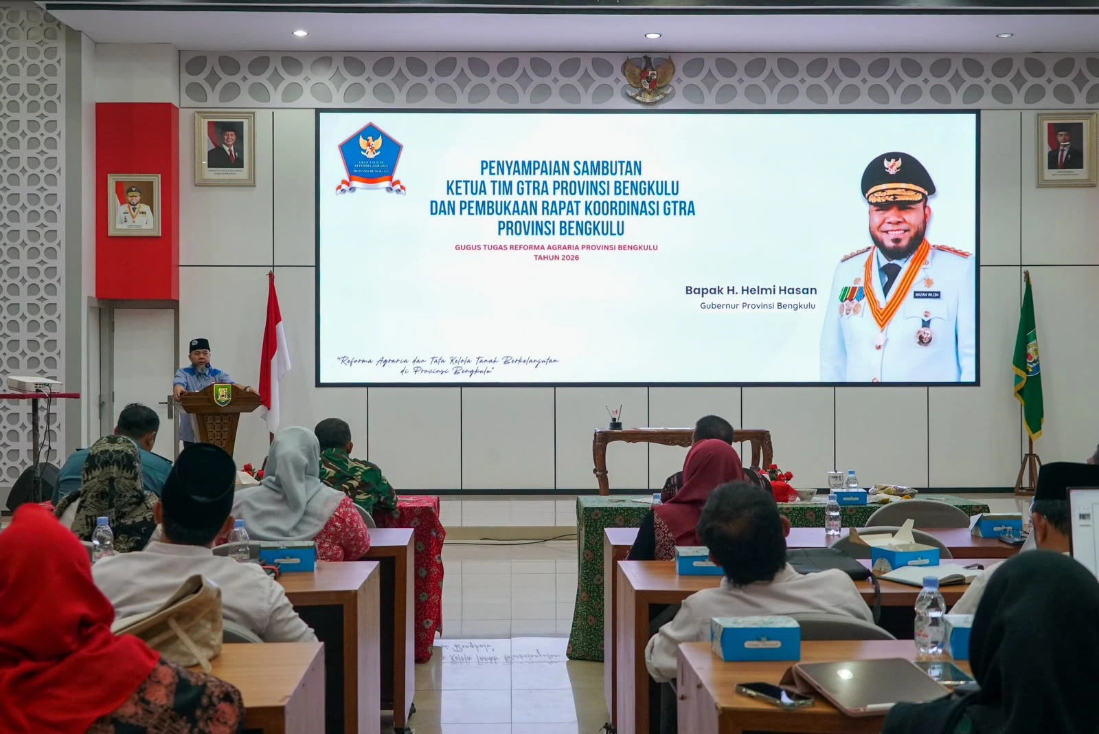 Gubernur Helmi Hasan Kawal Kebijakan Baru Reforma Agraria