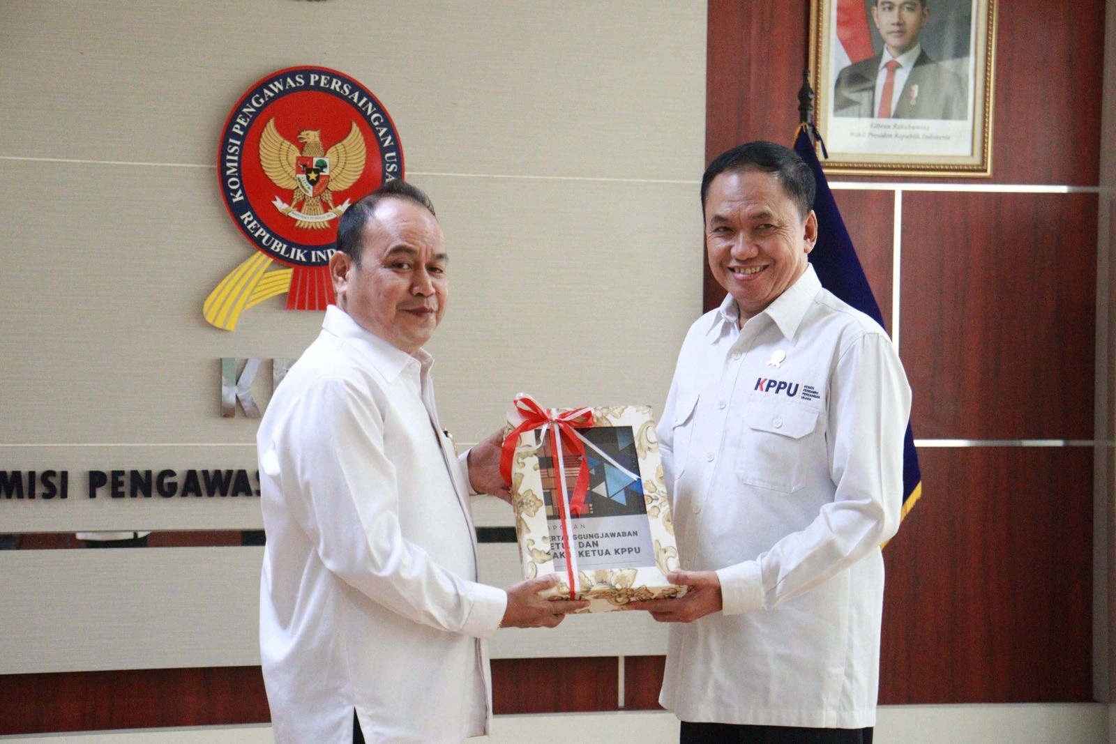 Gopprera dan Hilman Resmi Pimpin KPPU